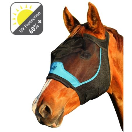 1 Masque cheval anti-mouche anti-uv Woof Wear sans oreilles - Le Paturon