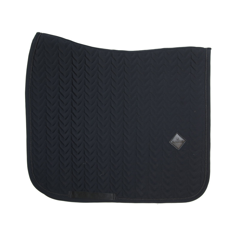  1 Tapis chabraque Fishbone dressage Kentucky Noir - Le Paturon