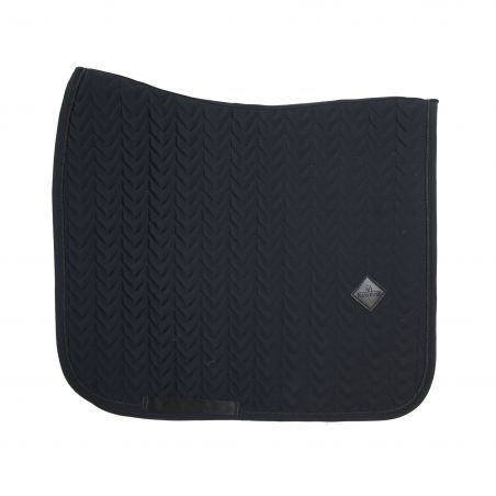  1 Tapis chabraque Fishbone dressage Kentucky Noir - Le Paturon
