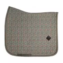 1 Tapis chabraque Pied-de-poule Kentucky Beige dressage- Le Paturon 