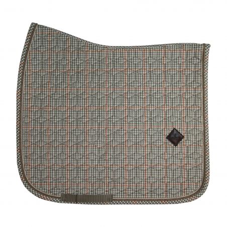 1 Tapis chabraque Pied-de-poule Kentucky Beige dressage- Le Paturon 