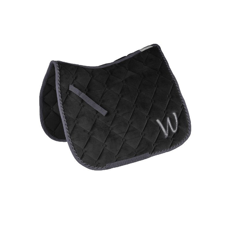 1 Chabraque velours Avignon Waldhausen Noir - Le Paturon 