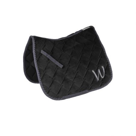 1 Chabraque velours Avignon Waldhausen Noir - Le Paturon 