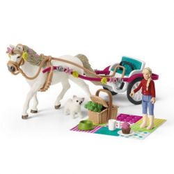 Calèche spectacle équestre Schleich