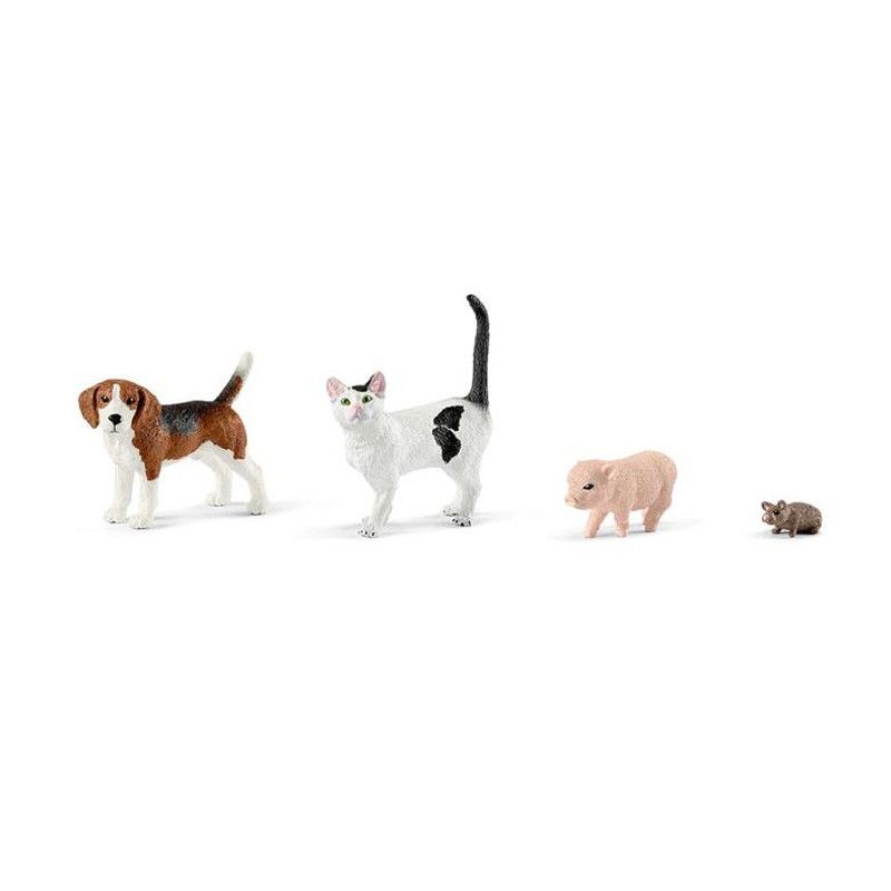 Ferme avec étable et animaux Schleich