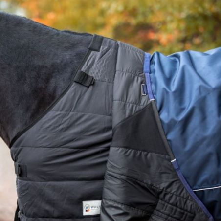 Sous-couverture cheval Thermo Clip-In 100g Waldhausen noir - Le Paturon
