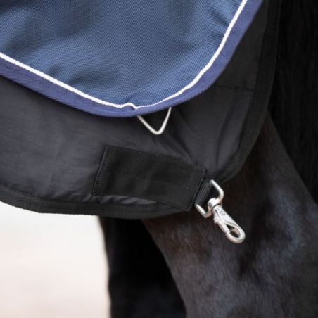 Sous-couverture cheval Thermo Clip-In 200g Waldhausen noir - Le Paturon