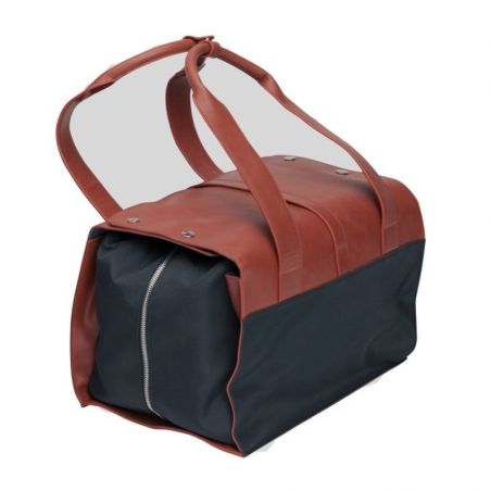 Sac de voyage cavalier cuir bi-matière Someh - Le Paturon