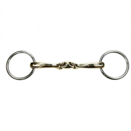 Mors Filet de Bride Sprenger Dynamic RS Double Brisure Sensogan Le Paturon