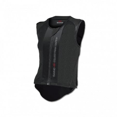 Protection dos cavalier enfant Swing noir - Le Paturon
