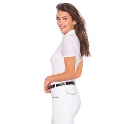Polo de concours femme manches courtes Harcour Evita