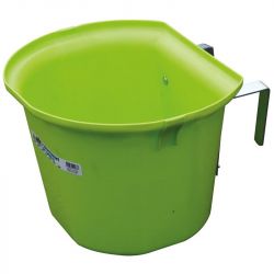 Mangeoire plastique de porte à crochets 17.5 L La Gée
