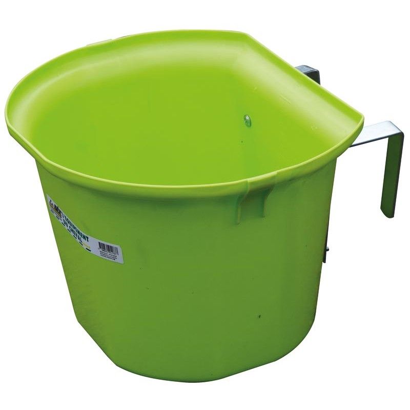 Mangeoire plastique de porte à crochets 17.5 L La Gée