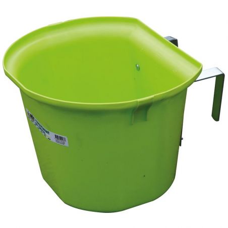 Mangeoire plastique de porte à crochets 17.5 L La Gée