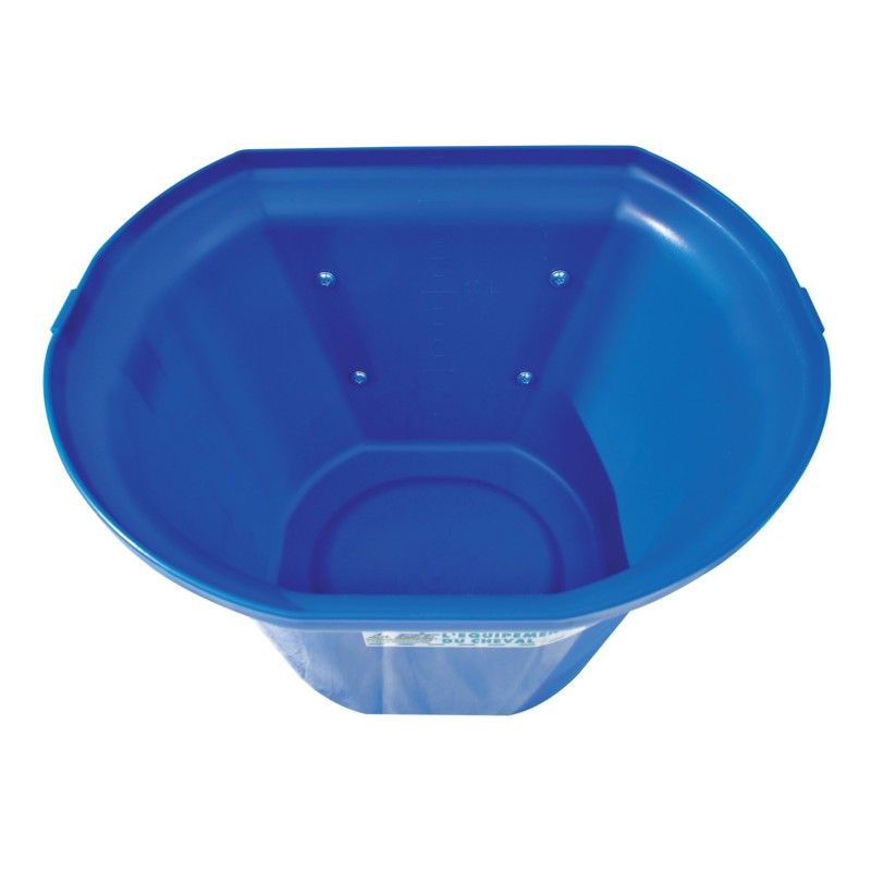 Mangeoire plastique de porte à crochets 17.5 L La Gée