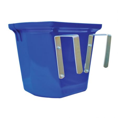 Mangeoire plastique de porte à crochets 17.5 L La Gée