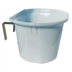 Mangeoire plastique de porte à crochets 17.5 L La Gée
