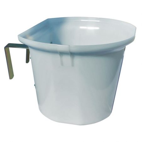 Mangeoire plastique de porte à crochets 17.5 L La Gée