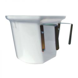 Mangeoire plastique de porte à crochets 17.5 L La Gée