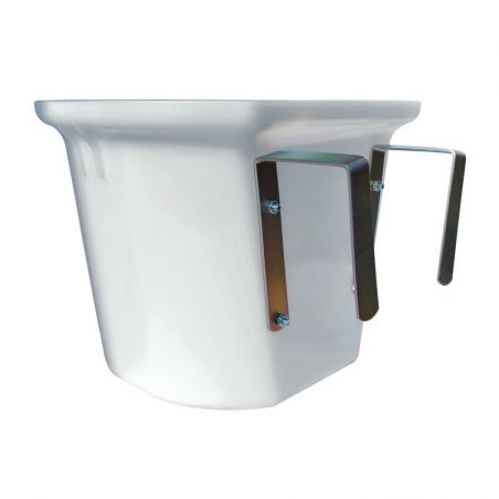 Mangeoire plastique de porte à crochets 17.5 L La Gée