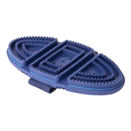 Etrille cheval Flex Waldhausen bleu azur - Le Paturon