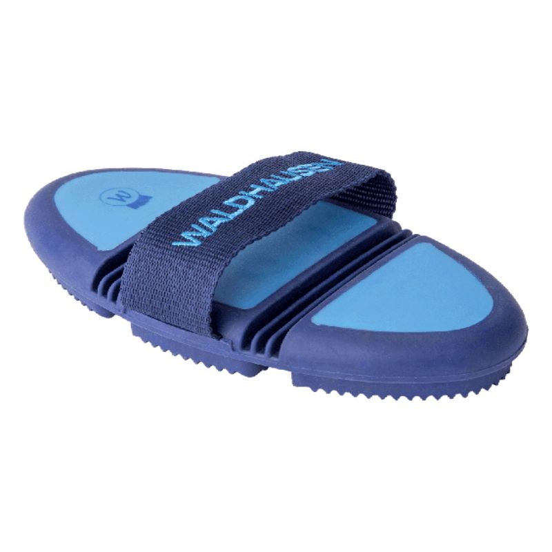 Etrille cheval Flex Waldhausen bleu azur - Le Paturon