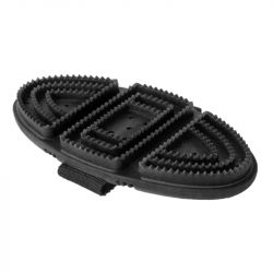 Etrille cheval Flex Waldhausen noir - Le Paturon