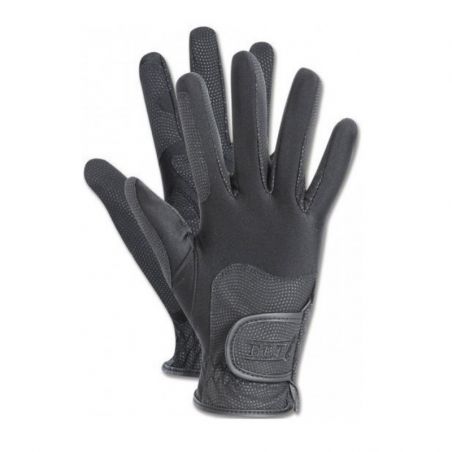 Gants équitation toutes saisons Metropolitan ELT noir - Le Paturon