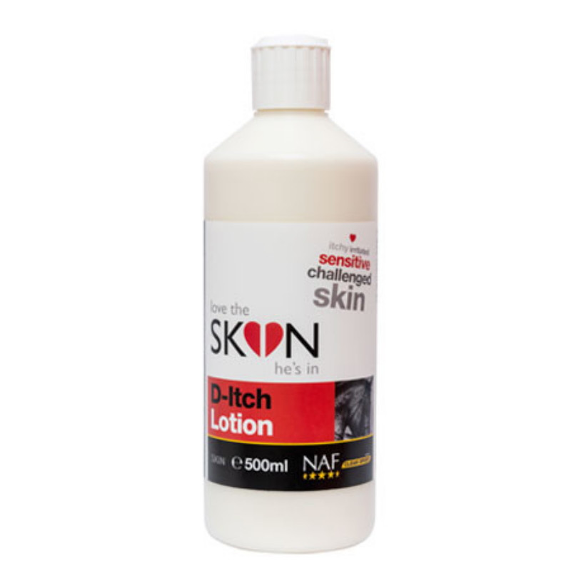 Lotion anti-dermite cheval D-Itch Naf - Le Paturon
