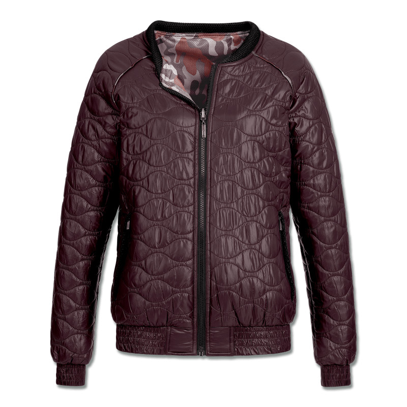 Blouson ELT Jane réversible femme équitation toffee - Le Paturon