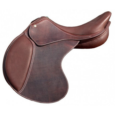 Selle cheval CSO Closer Contact Jump arcade arçon ajustable chêne - Le Paturon
