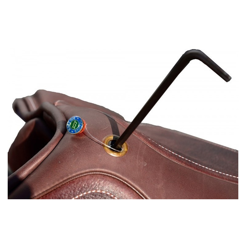 Selle cheval dressage Closer Contact Dress arcade arçon ajustable chêne - Le Paturon