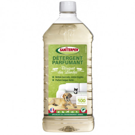 Nettoyant désinfectant Saniterpen bouquet des Landes à diluer 1L - Le Paturon