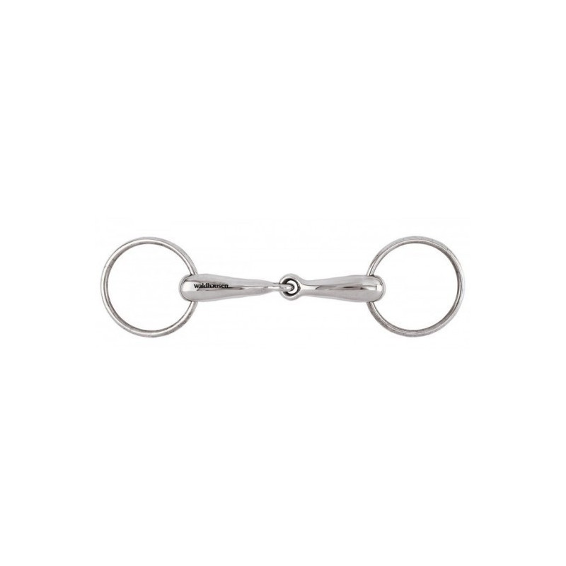 Mors Waldhausen Inox canon massif 2 anneaux - Le Paturon