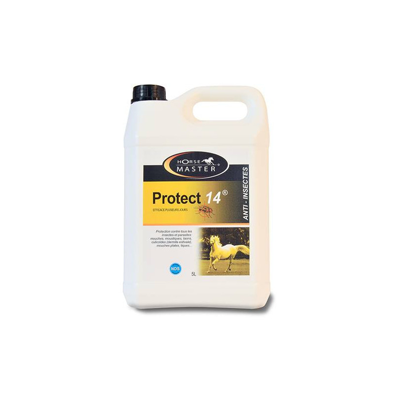 Répulsif anti-mouche cheval Horse Master Protect 14 recharge 5L - Le Paturon