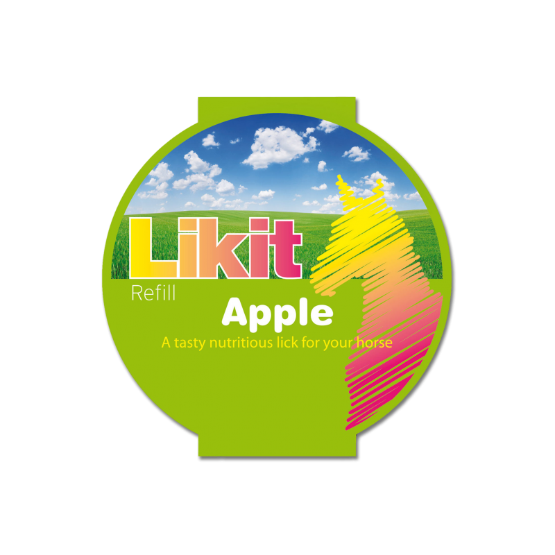 Assortiment Likit cheval 3 pierres de 650g pomme - Le Paturon