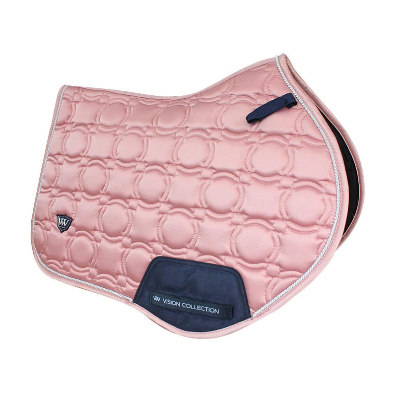 Tapis Woof Wear Satin Vision cheval rose - Le Paturon