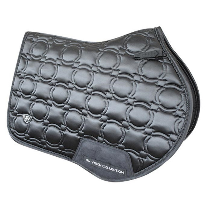 Tapis Woof Wear Satin Vision cheval noir - Le Paturon