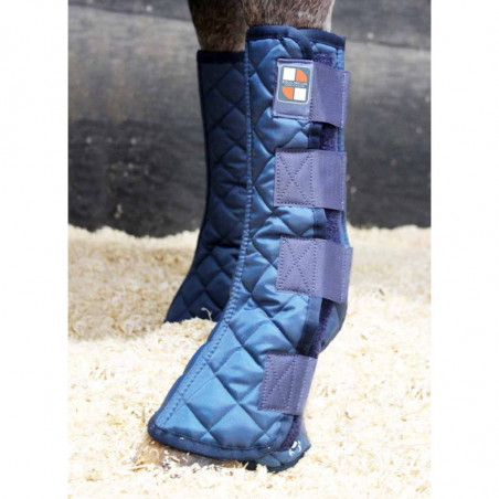 Protège-jambes Cheval Saut Guêtres De Cheval Pyhodi - Coque PU Renforcée, Doublure Douce - Résistance Aux Chocs - Taille M Pour Pattes Avant Accessoire équitation Sécurité