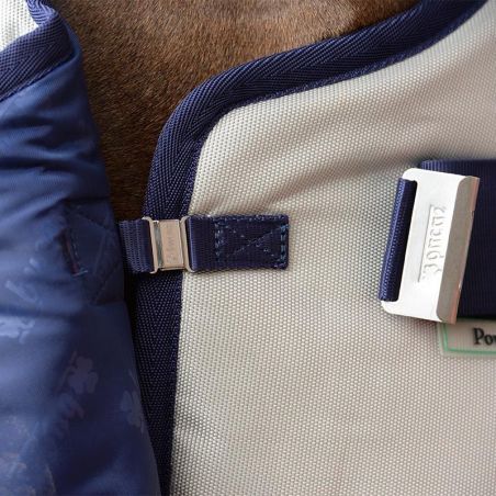 1 Couverture de pré Power Turnout Hight Neck Bucas - Le Paturon Couverture extérieur cheval Bucas Power Turnout 0g High Neck - L