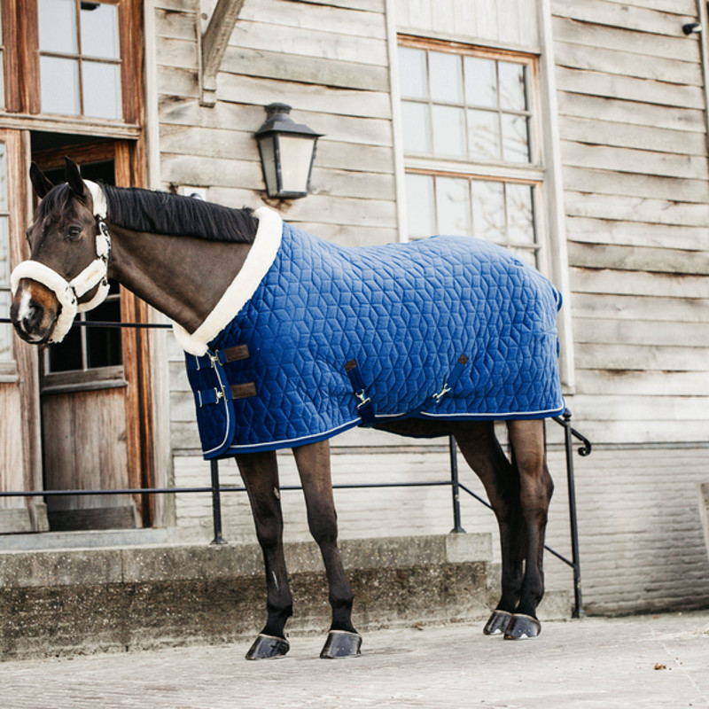 Kentucky Velvet couverture cheval 160g - Velvet Kentucky marine - Le Paturon