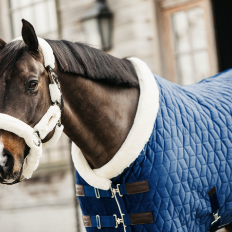 Kentucky Velvet couverture cheval 160g - Velvet Kentucky marine - Le Paturon