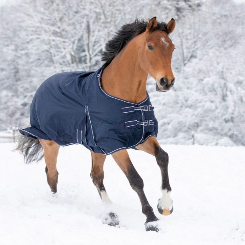 Couverture D'Équitation Réfléchissante Waldhausen Reflex - Jaune Fluo Sécurité Nuit - Taille 145 Cm