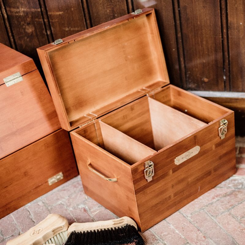 Boîte de pansage Grooming Deluxe Tack Box cheval - Le Paturon