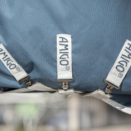 Couverture Horseware Amigo AmEco 12 Plus Turnout 100g cheval - Le Paturon