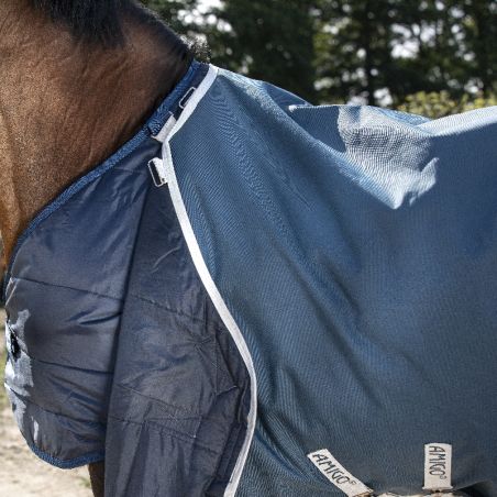 Couverture Horseware Amigo AmEco 12 Plus Turnout 100g cheval - Le Paturon