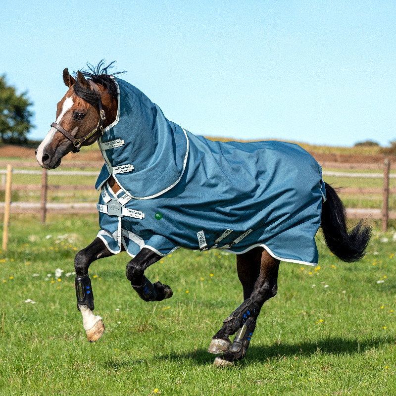 Couverture Horseware Amigo AmEco 12 Plus Turnout 100g cheval - Le Paturon