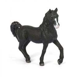 Figurine Schleich étalon arabe noir - Le Paturon