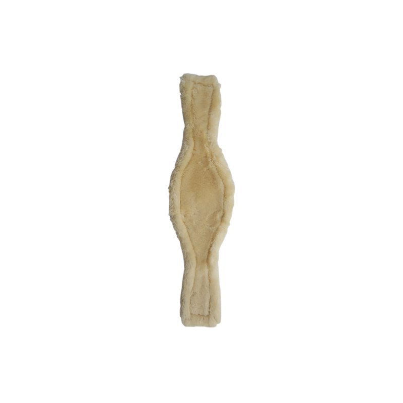 Fourreau Kentucky sangle anatomique mouton amovible cheval naturel - Le Paturon