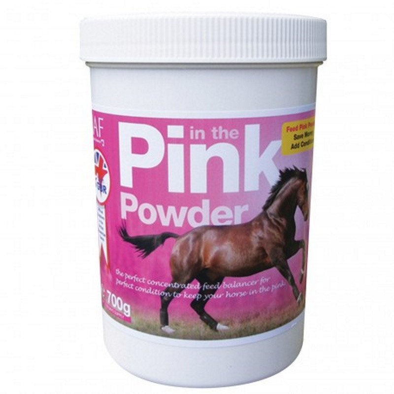 In the Pink Powder Naf probiotiques en poudre cheval 700g - Le Paturon